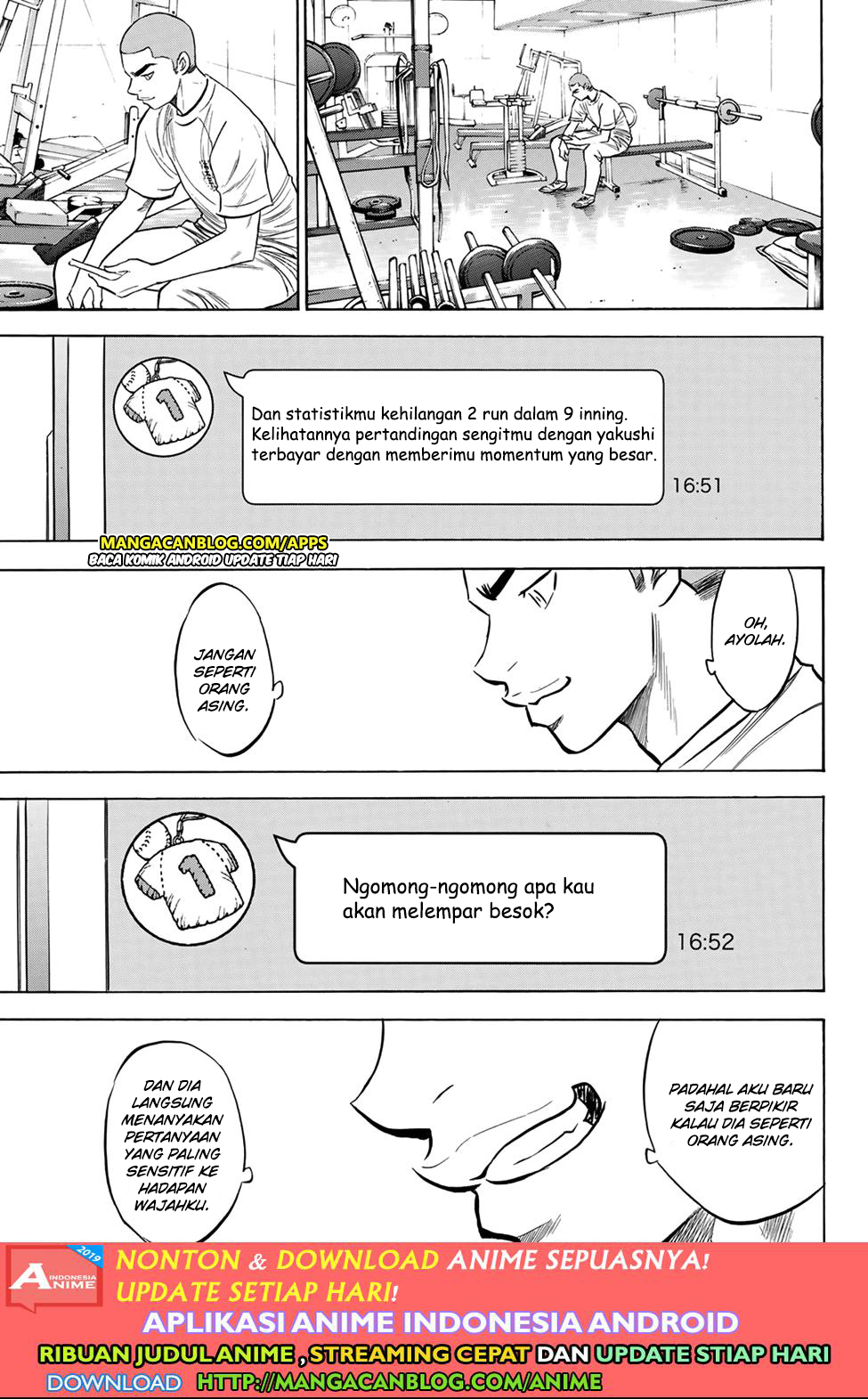 Diamond no Ace Act 2 Chapter 199 - halaman 3