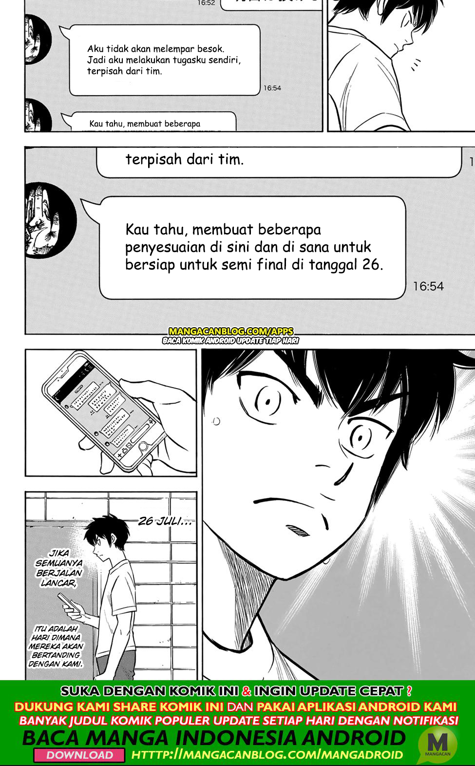 Diamond no Ace Act 2 Chapter 199 - halaman 4