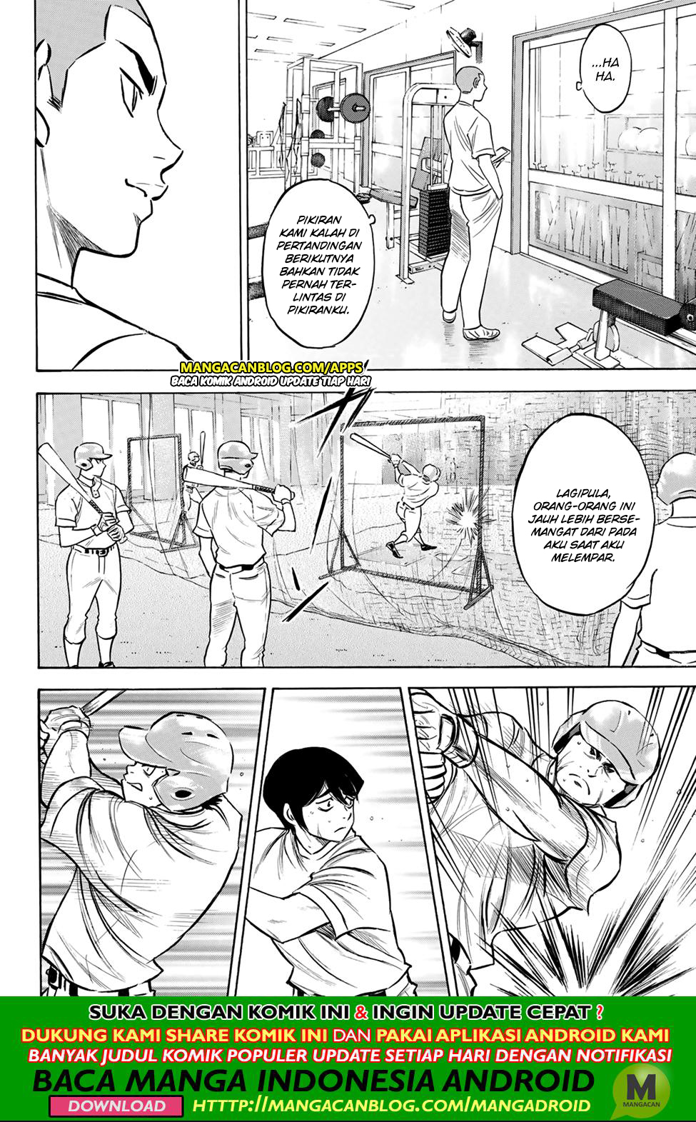 Diamond no Ace Act 2 Chapter 199 - halaman 6