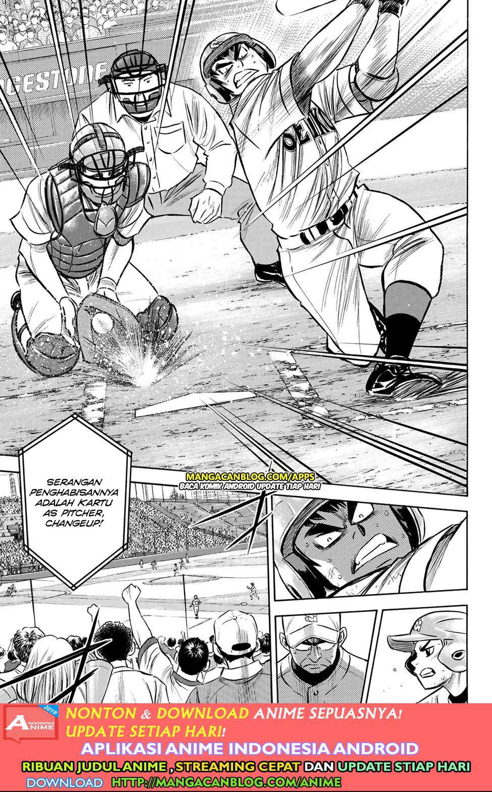 Diamond no Ace Act 2 Chapter 200 - halaman 10