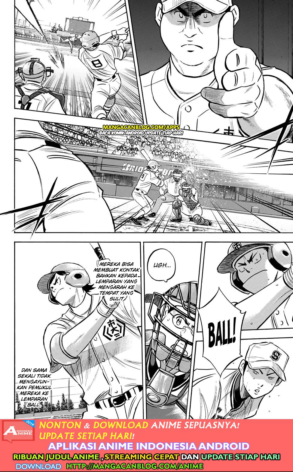 Diamond no Ace Act 2 Chapter 201 - halaman 12