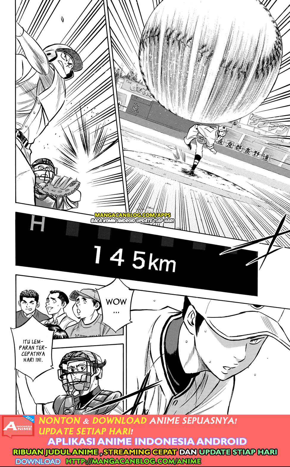 Diamond no Ace Act 2 Chapter 201 - halaman 8