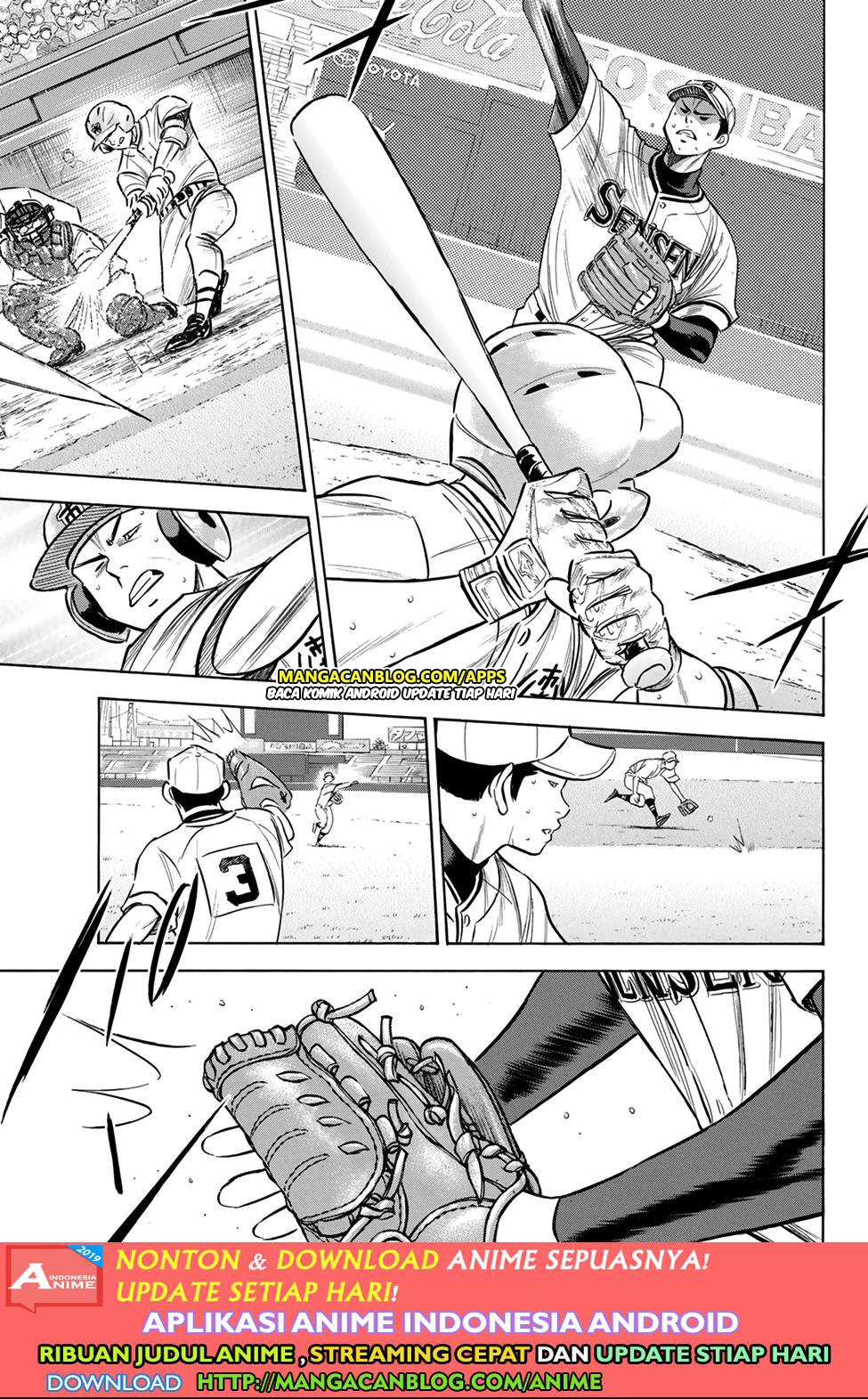 Diamond no Ace Act 2 Chapter 202 - halaman 9