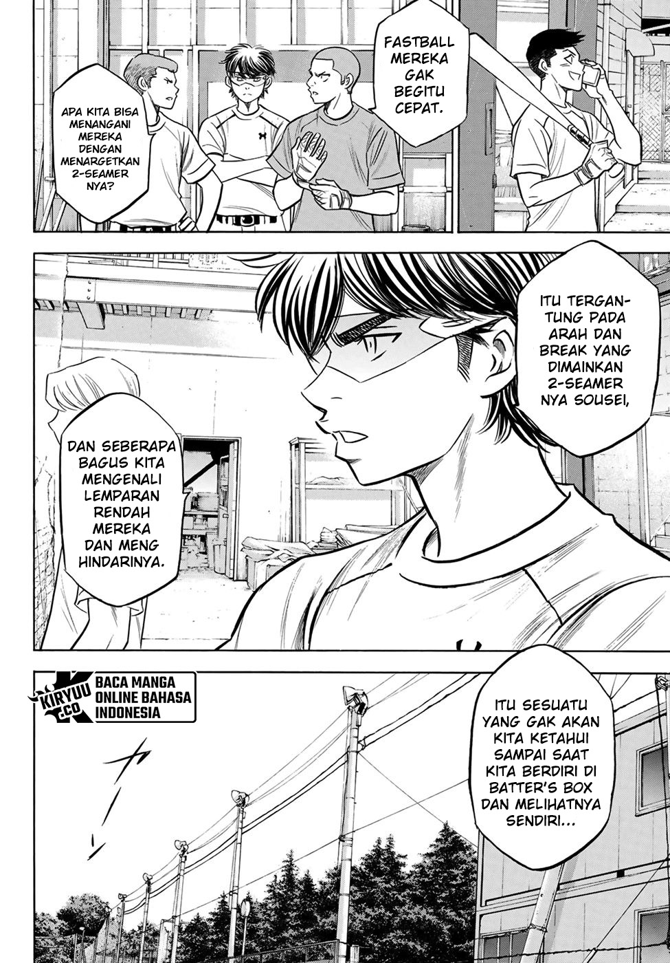 Diamond no Ace Act 2 Chapter 203 - halaman 10