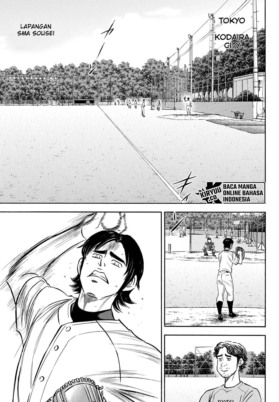 Diamond no Ace Act 2 Chapter 203 - halaman 11