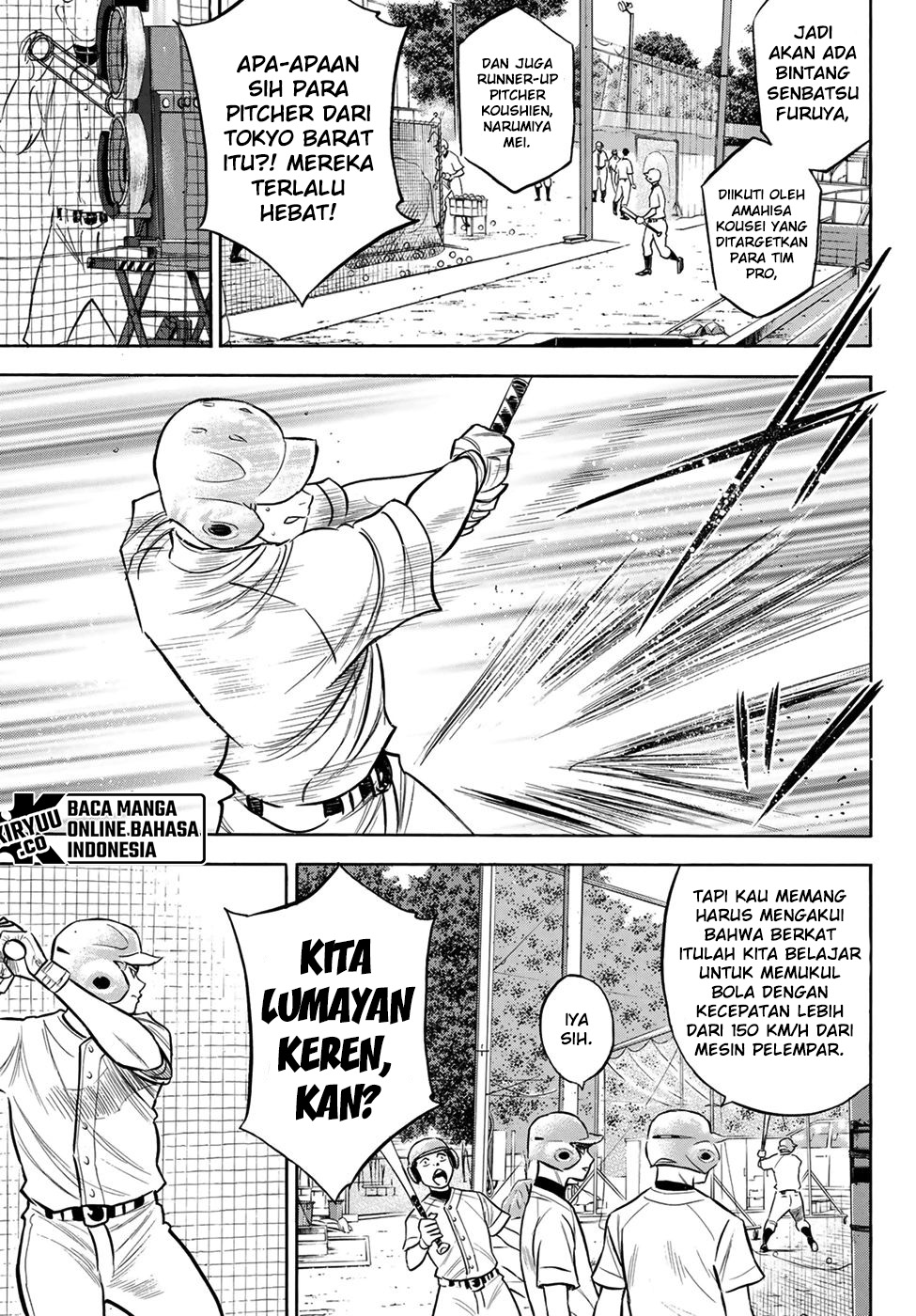 Diamond no Ace Act 2 Chapter 203 - halaman 15