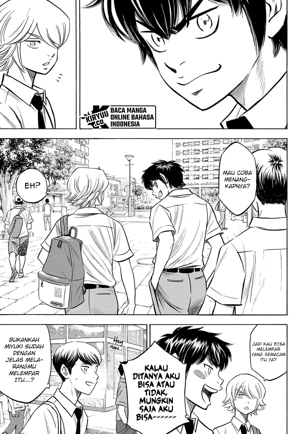 Diamond no Ace Act 2 Chapter 203 - halaman 5