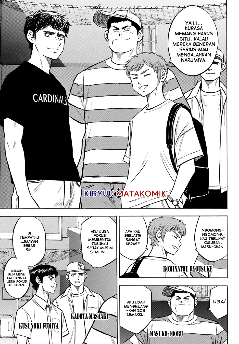 Diamond no Ace Act 2 Chapter 204 - halaman 5