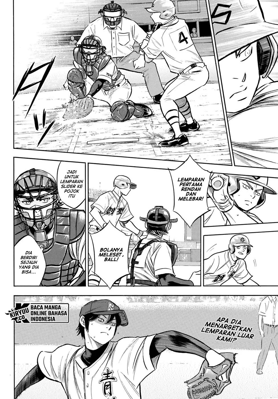 Diamond no Ace Act 2 Chapter 205 - halaman 11