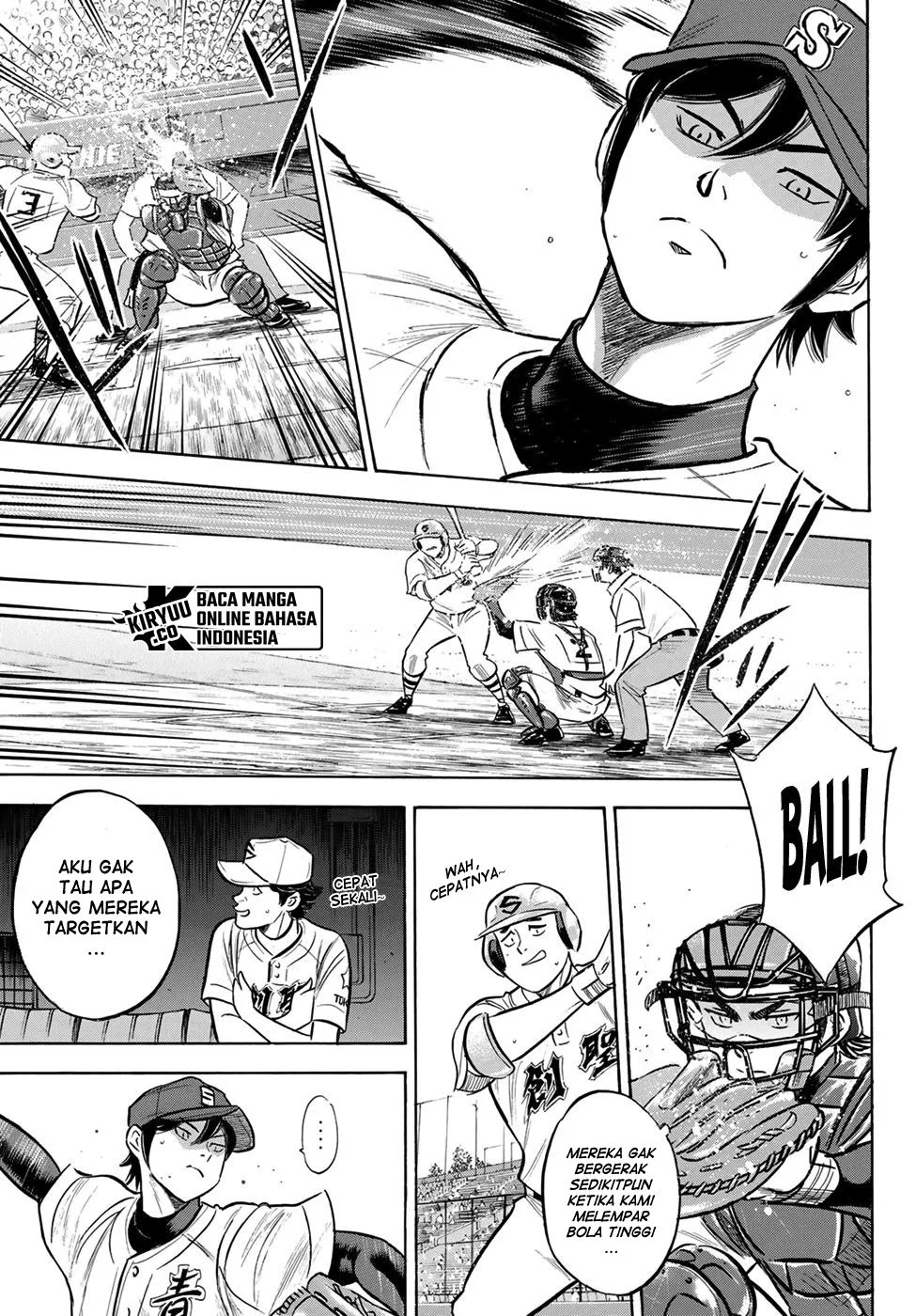Diamond no Ace Act 2 Chapter 205 - halaman 6