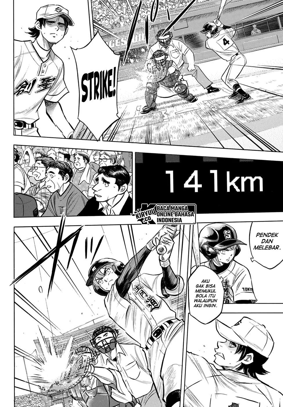 Diamond no Ace Act 2 Chapter 206 - halaman 19