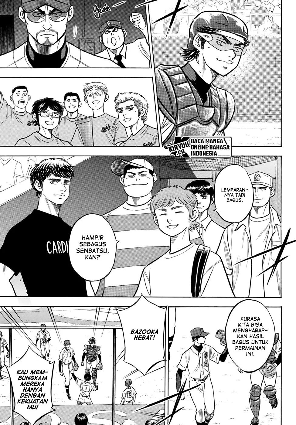Diamond no Ace Act 2 Chapter 206 - halaman 6