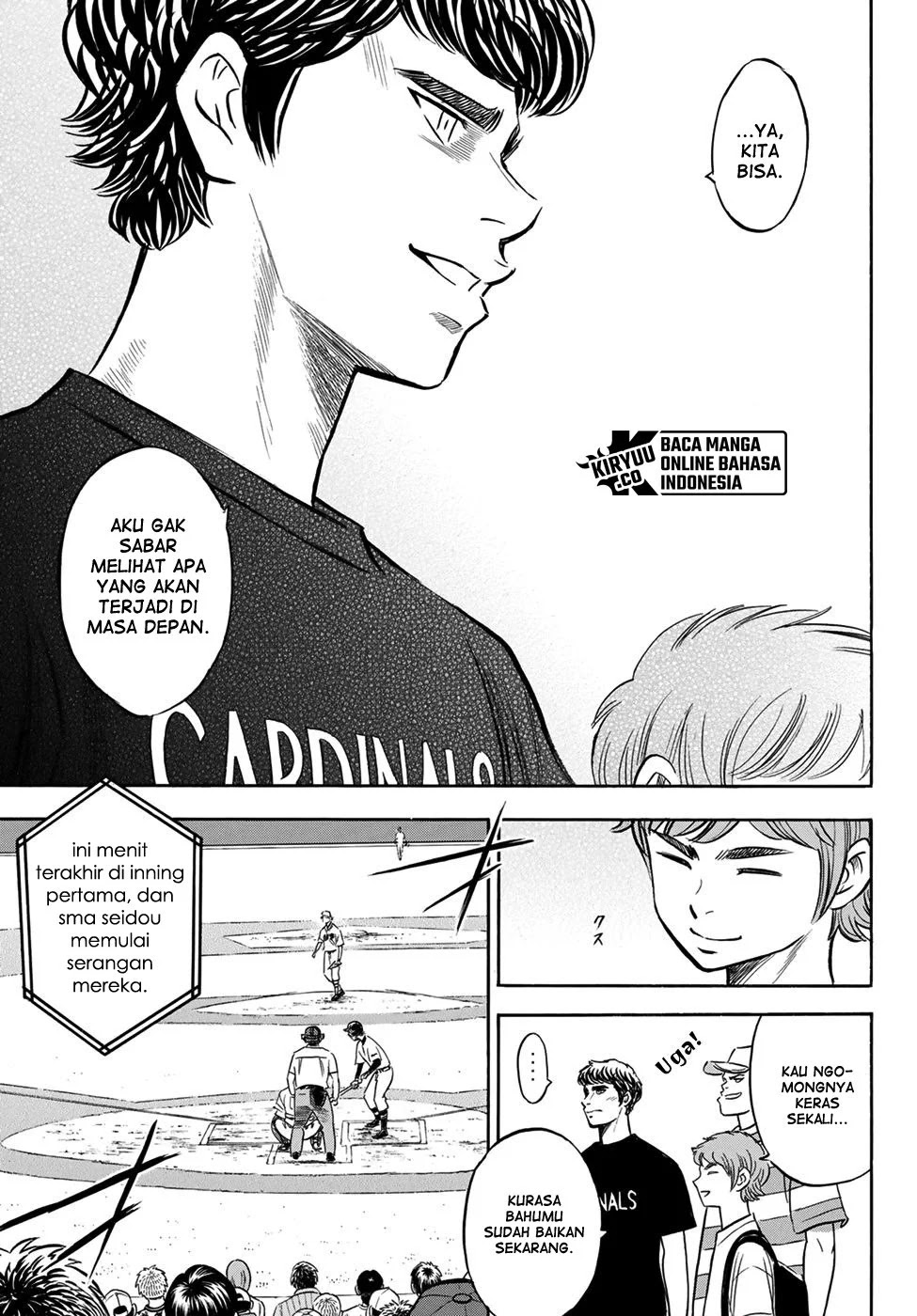 Diamond no Ace Act 2 Chapter 206 - halaman 8