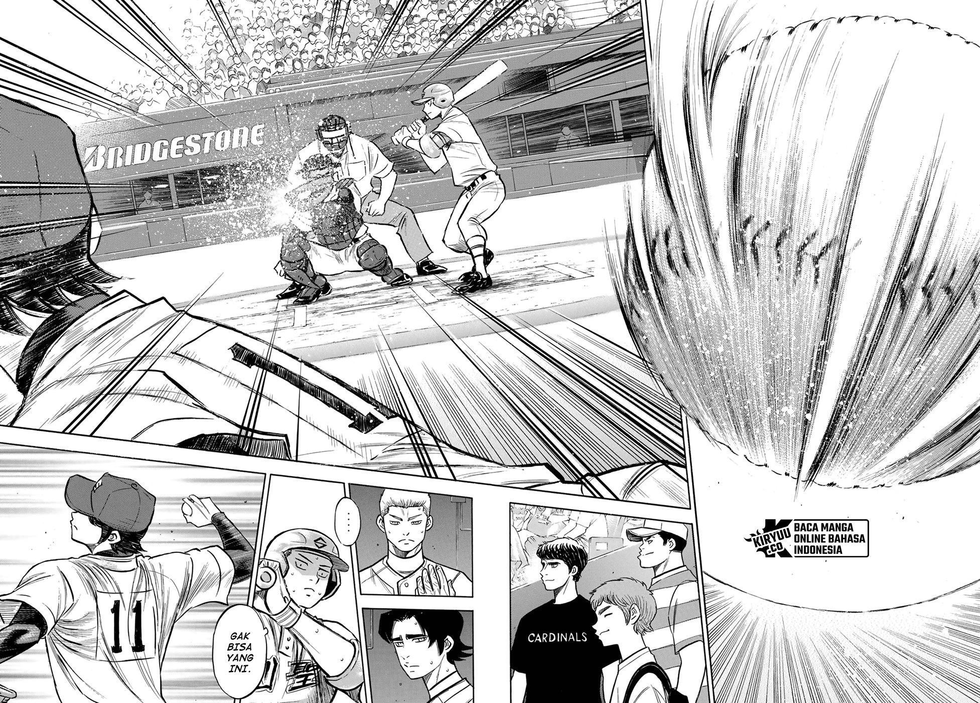 Diamond no Ace Act 2 Chapter 207 - halaman 10