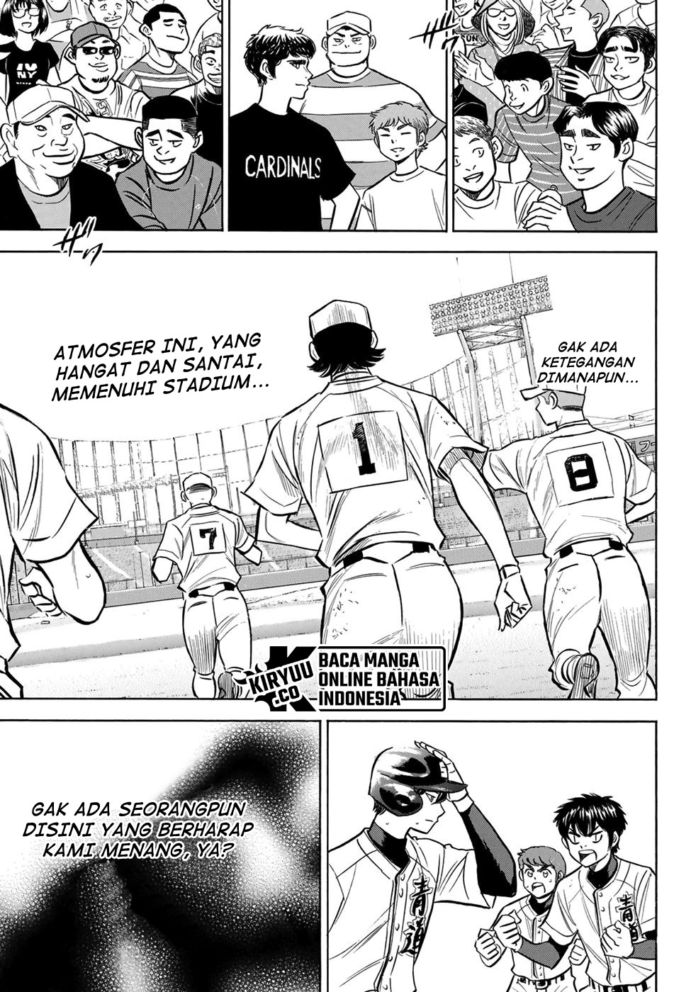 Diamond no Ace Act 2 Chapter 208 - halaman 20