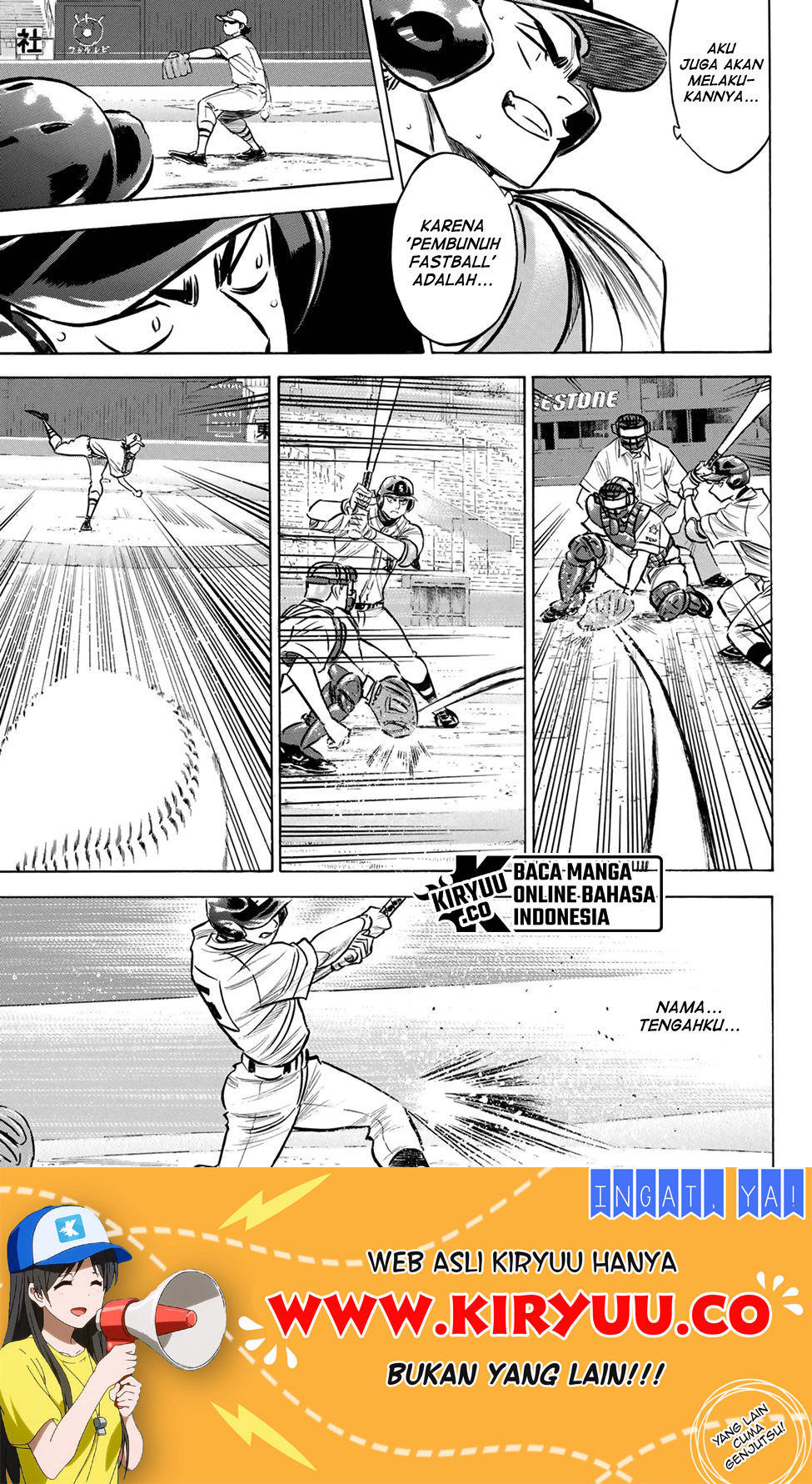 Diamond no Ace Act 2 Chapter 208 - halaman 8