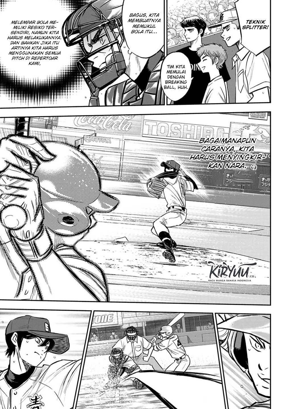 Diamond no Ace Act 2 Chapter 210 - halaman 10
