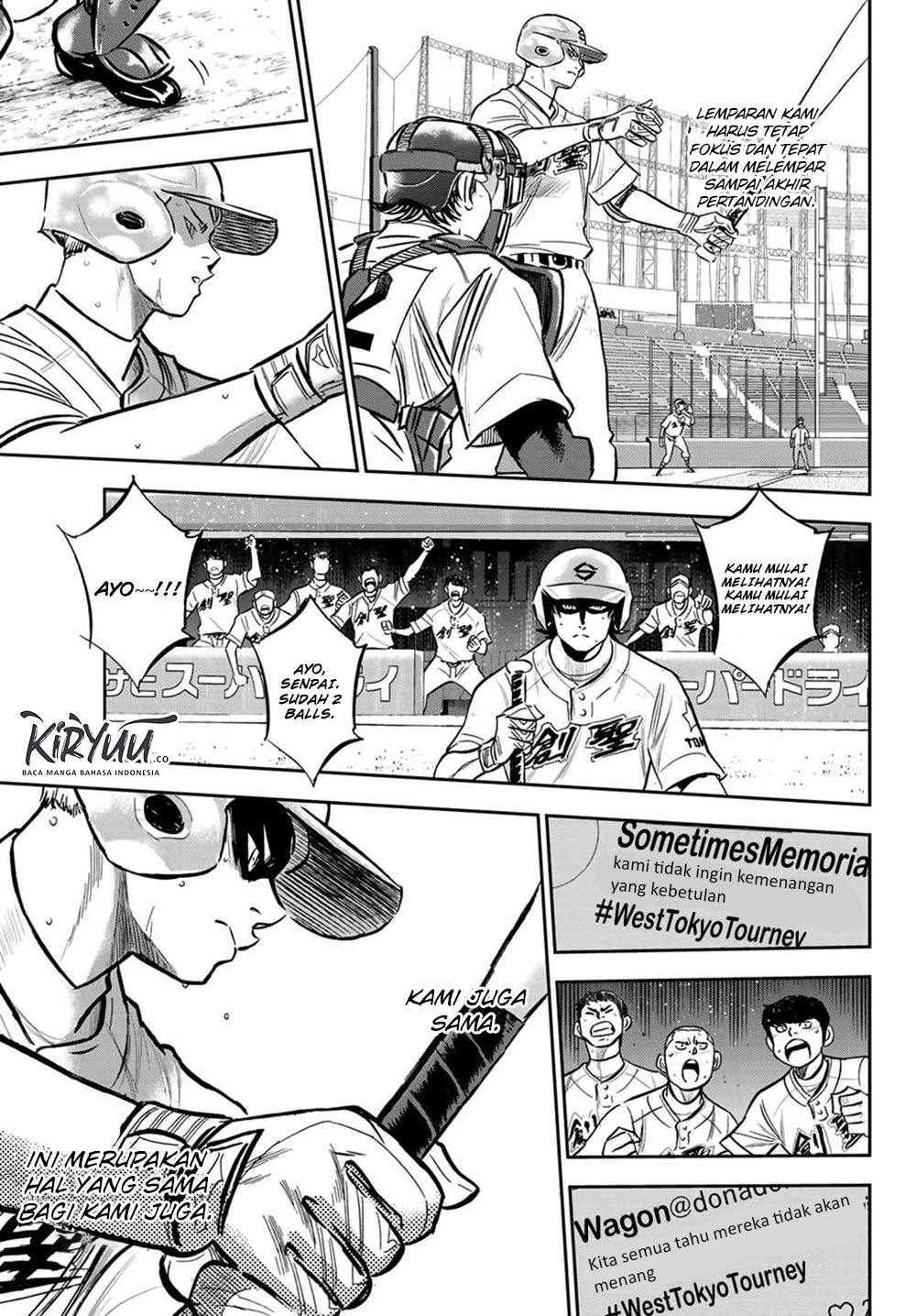 Diamond no Ace Act 2 Chapter 210 - halaman 12