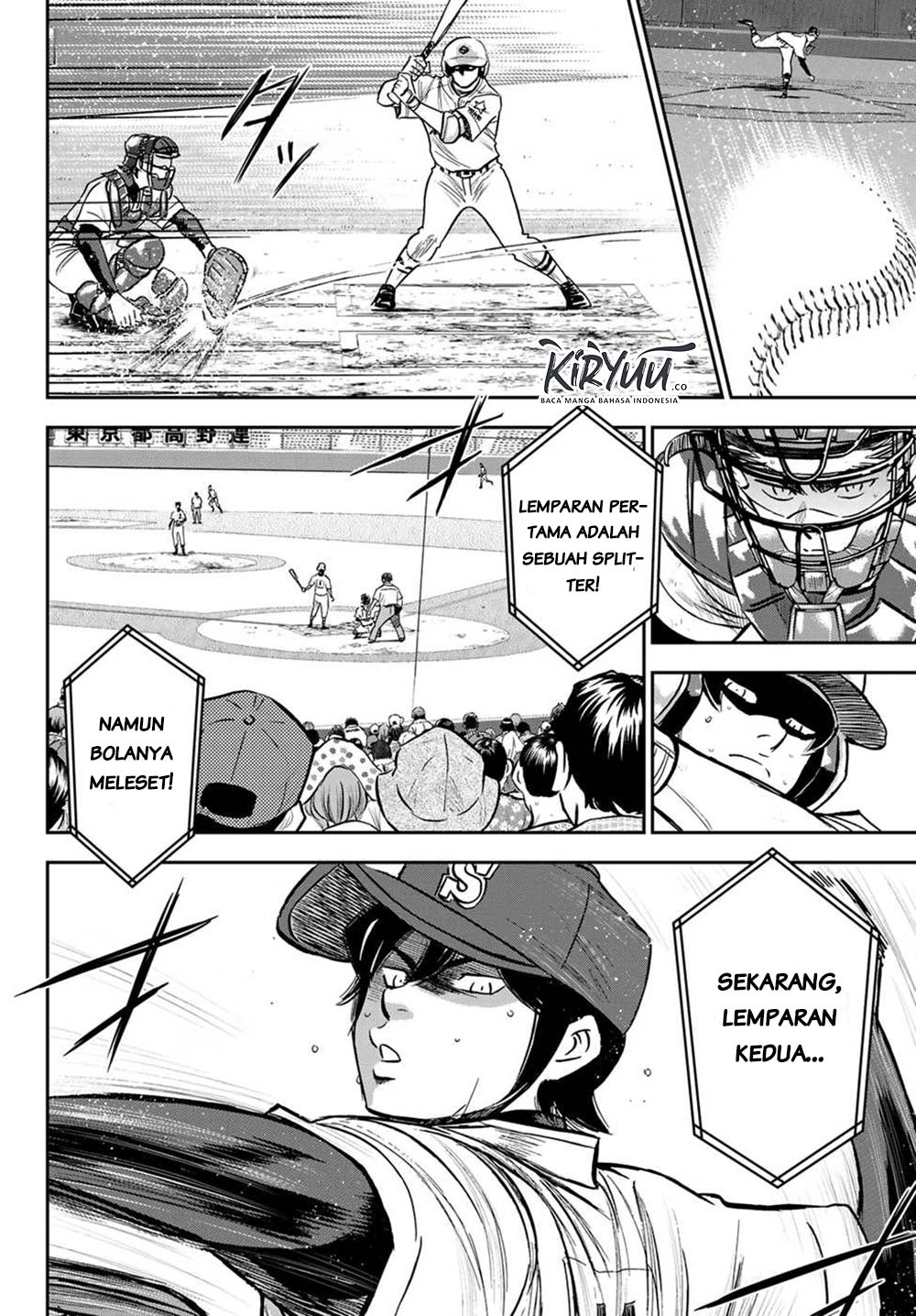 Diamond no Ace Act 2 Chapter 211 - halaman 10