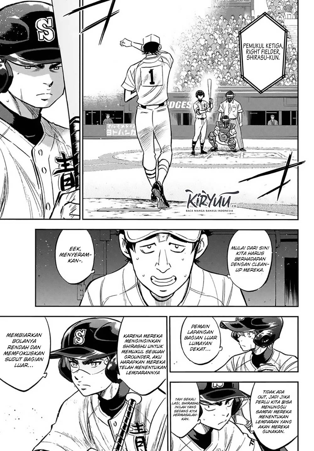Diamond no Ace Act 2 Chapter 213 - halaman 8