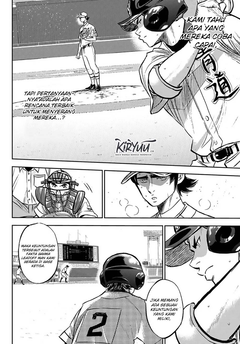Diamond no Ace Act 2 Chapter 213 - halaman 9