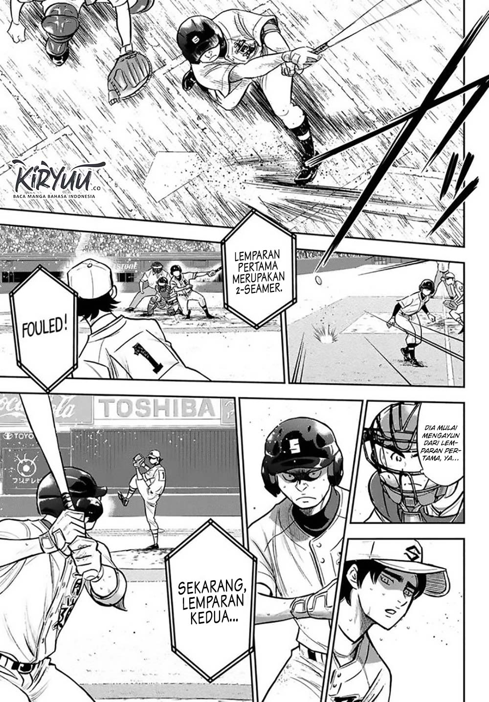 Diamond no Ace Act 2 Chapter 214 - halaman 11