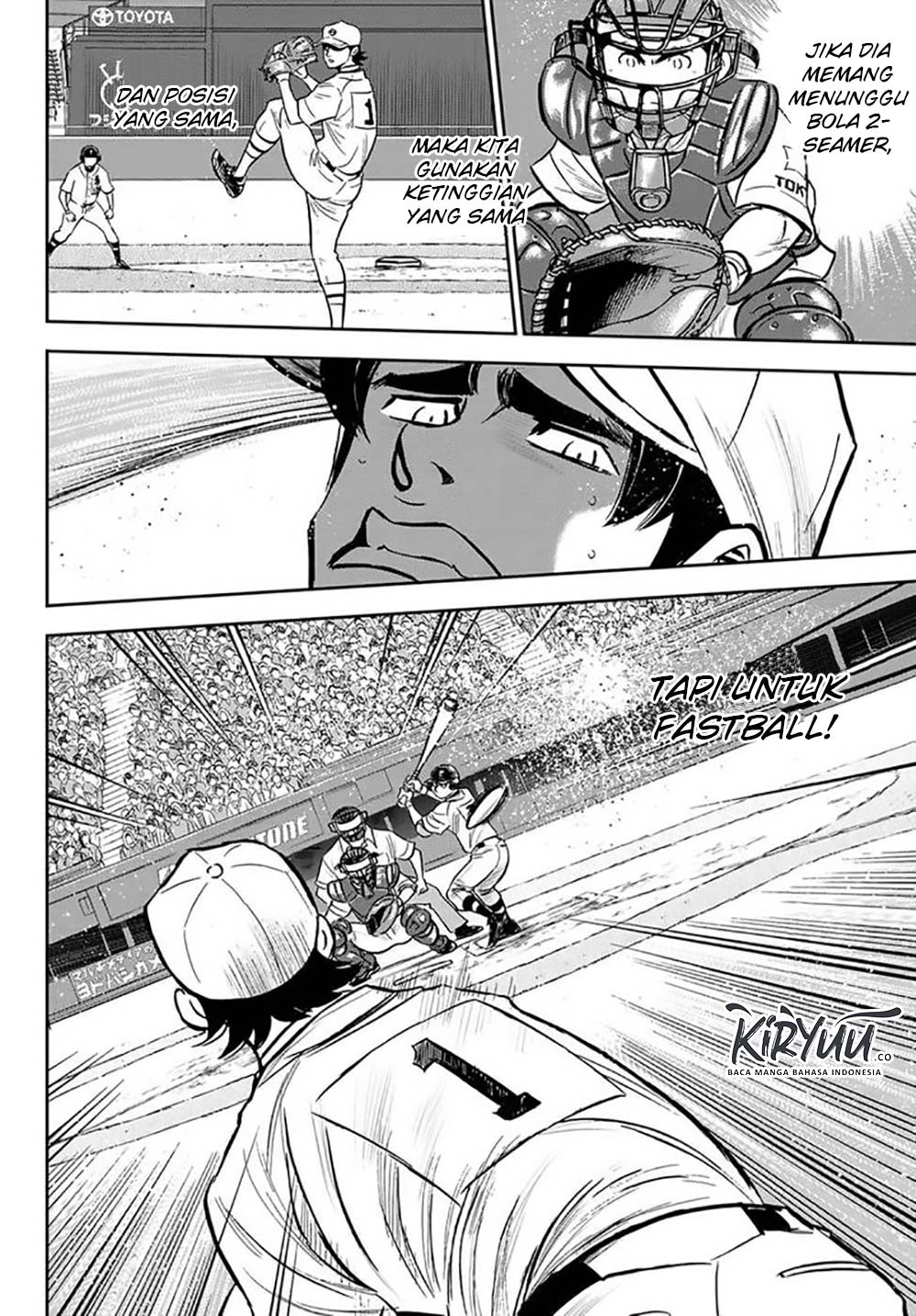 Diamond no Ace Act 2 Chapter 214 - halaman 16
