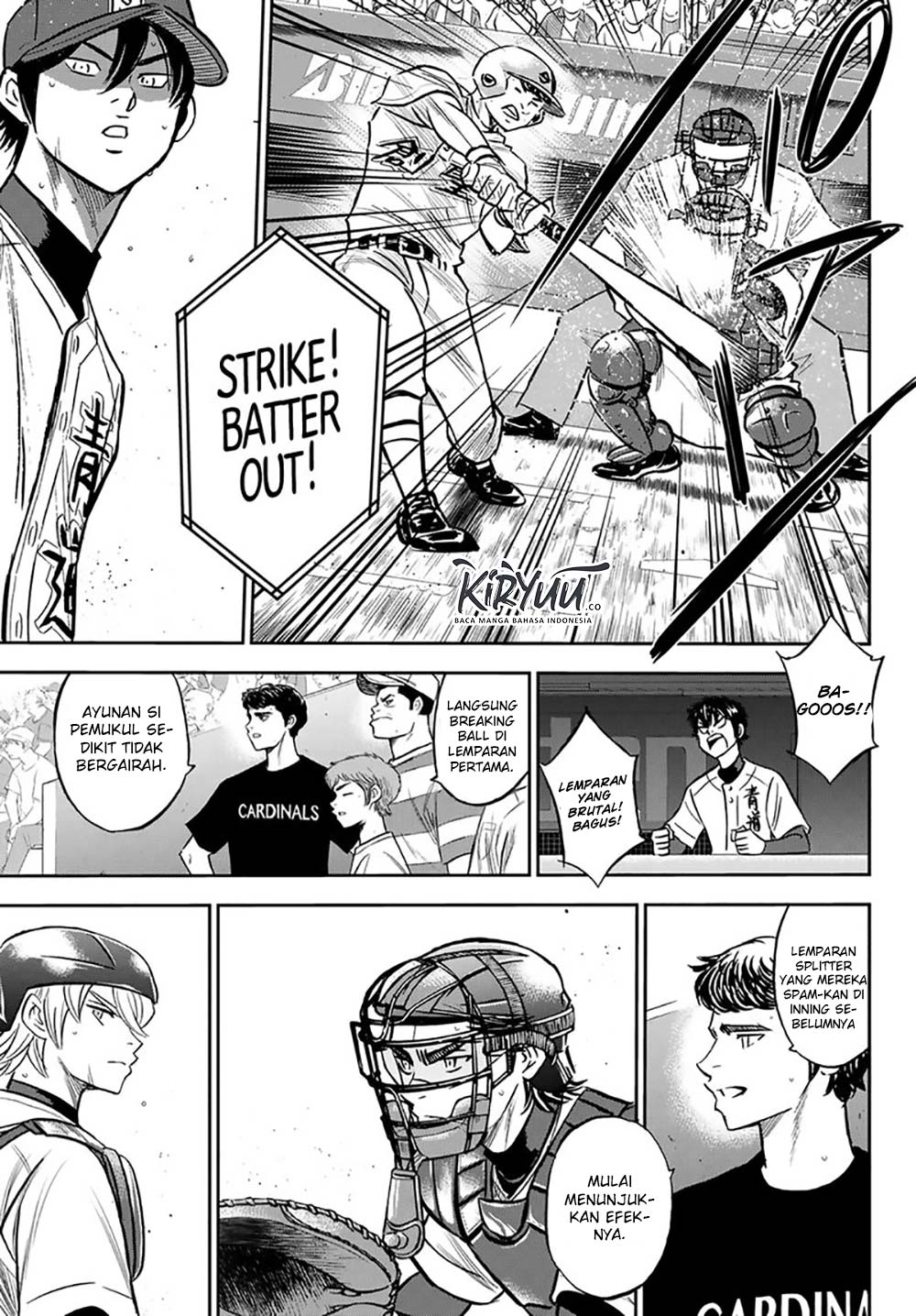 Diamond no Ace Act 2 Chapter 215 - halaman 20