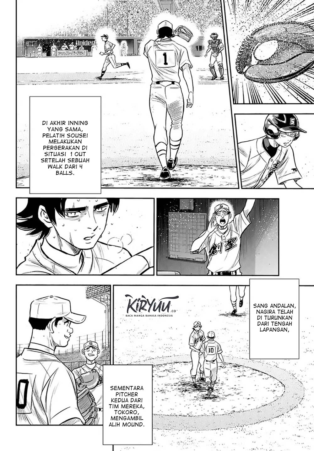 Diamond no Ace Act 2 Chapter 216 - halaman 10