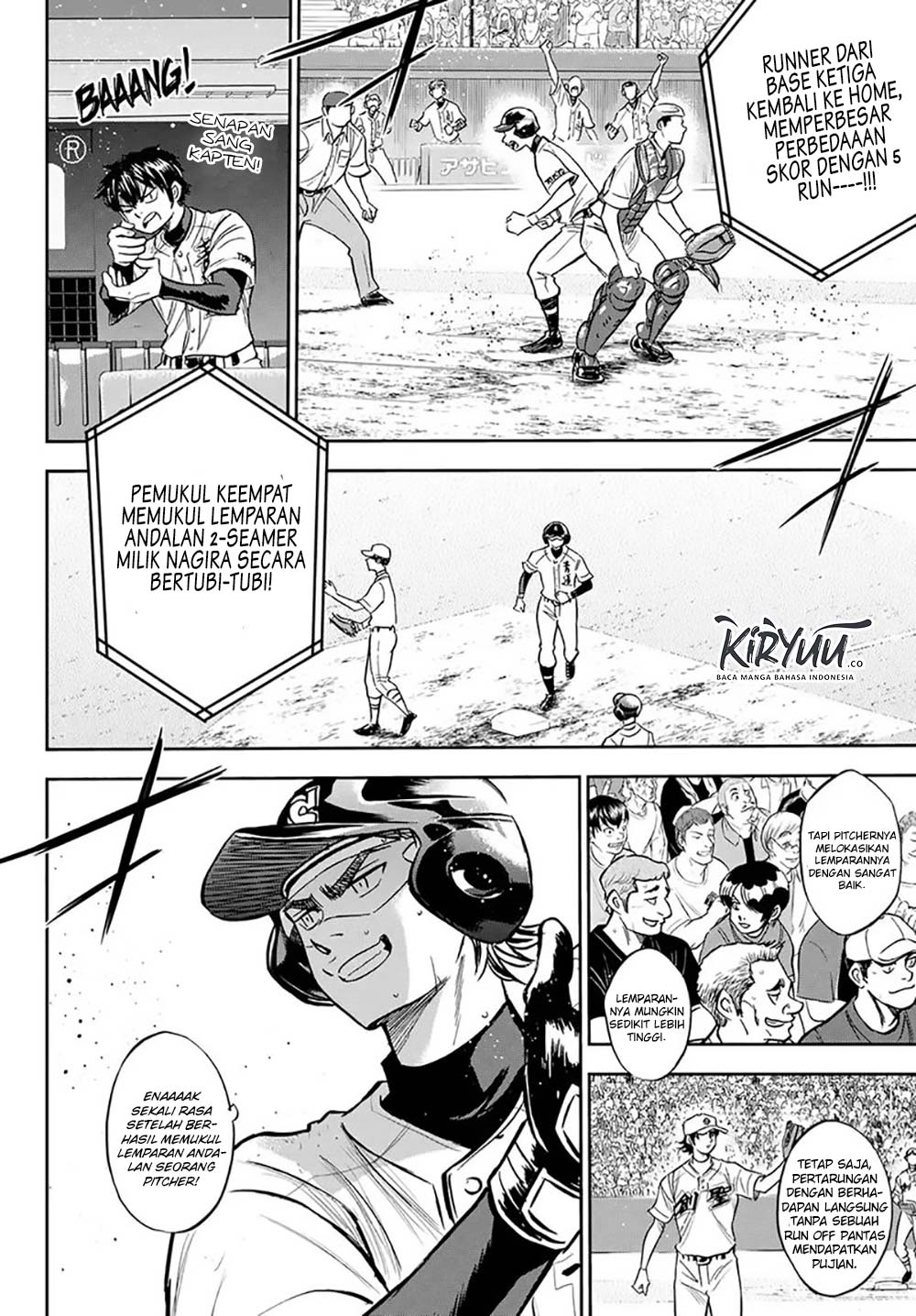Diamond no Ace Act 2 Chapter 216 - halaman 4