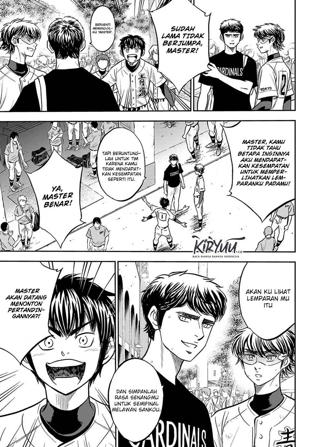 Diamond no Ace Act 2 Chapter 217 - halaman 13