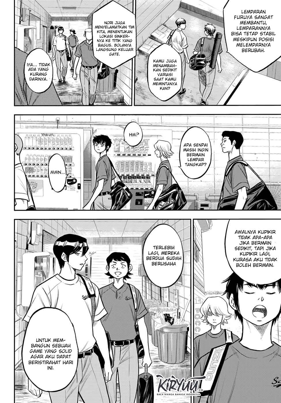 Diamond no Ace Act 2 Chapter 218 - halaman 10