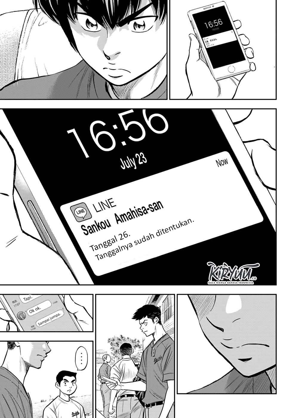 Diamond no Ace Act 2 Chapter 218 - halaman 7