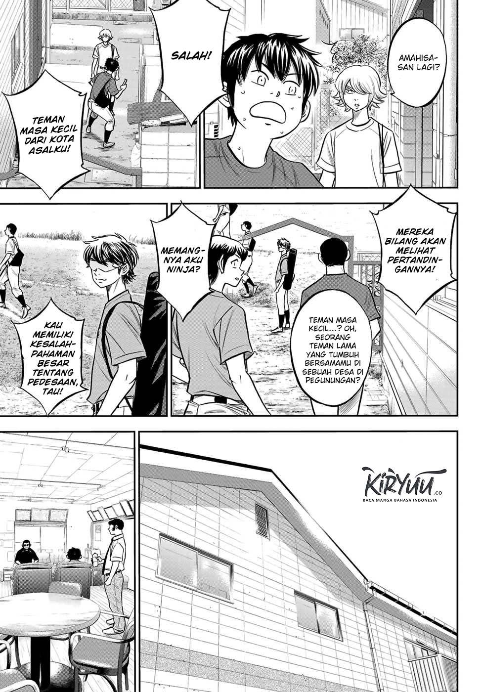 Diamond no Ace Act 2 Chapter 219 - halaman 10