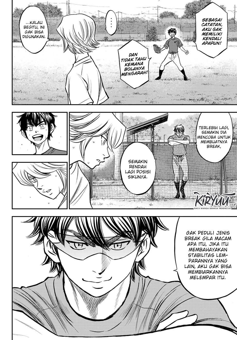 Diamond no Ace Act 2 Chapter 219 - halaman 19