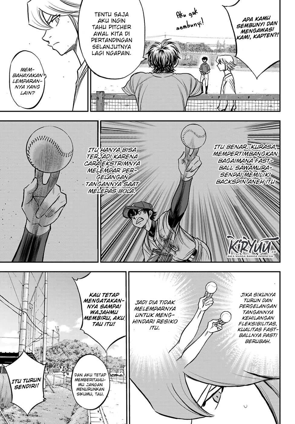 Diamond no Ace Act 2 Chapter 219 - halaman 20