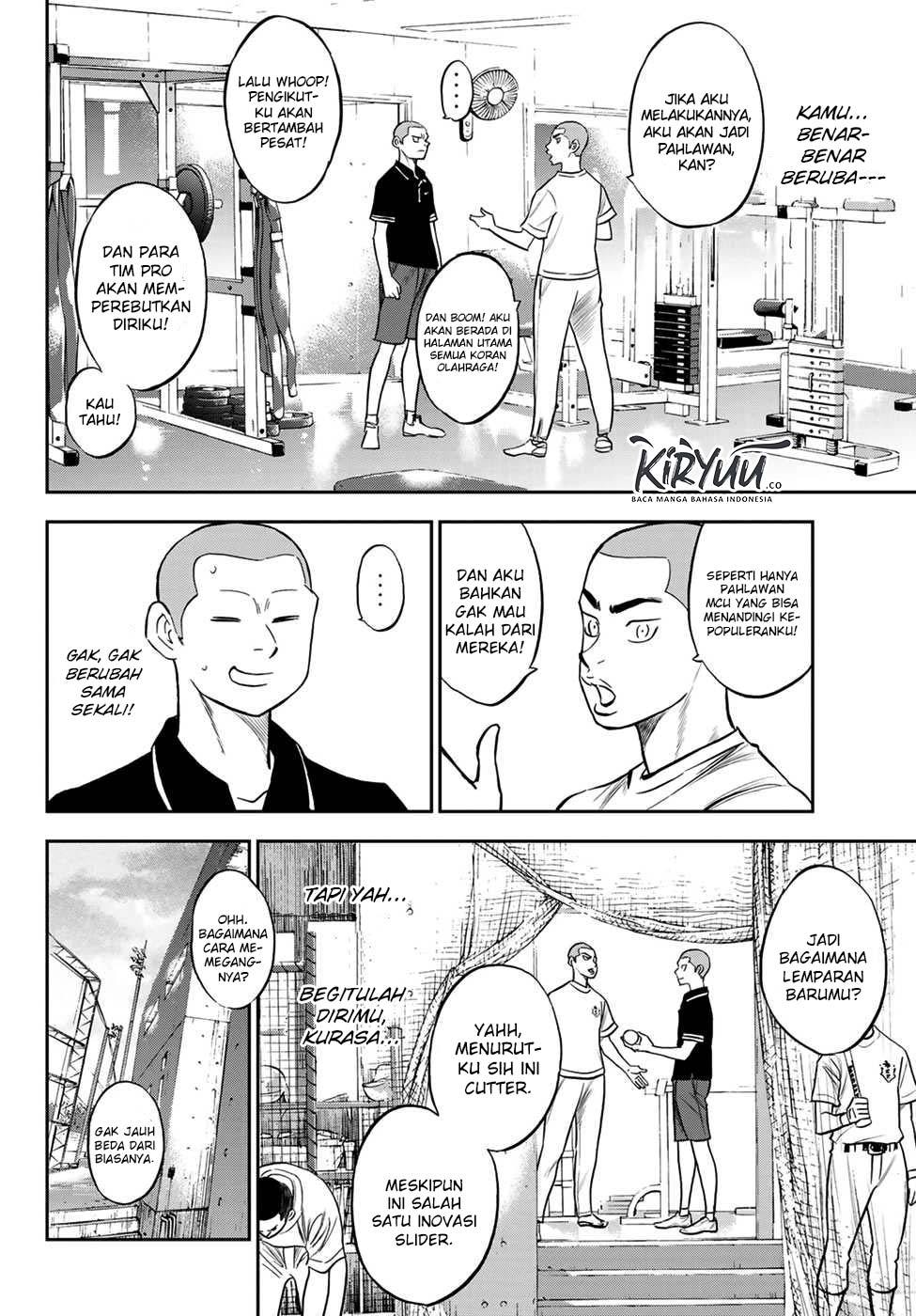 Diamond no Ace Act 2 Chapter 219 - halaman 7