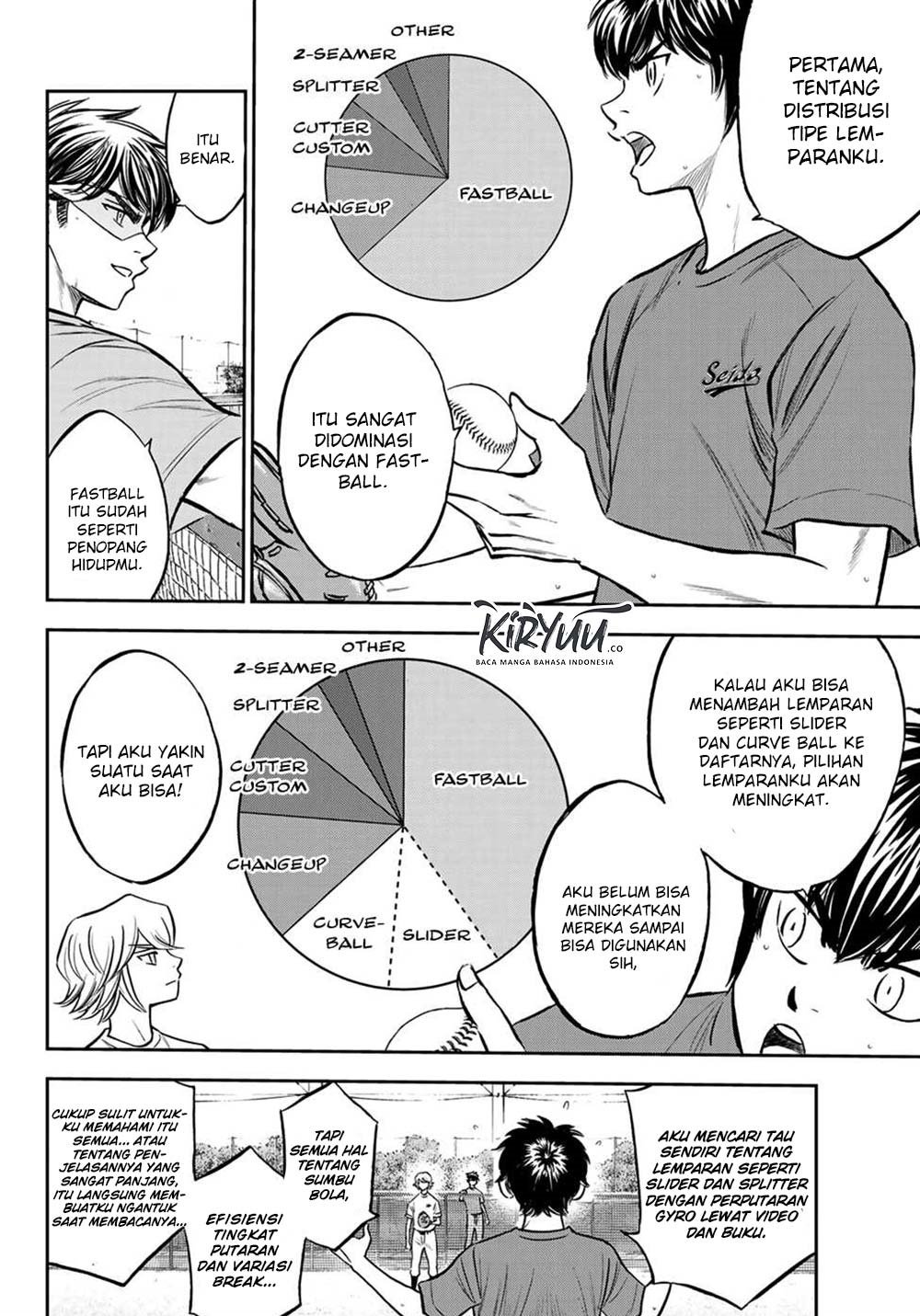 Diamond no Ace Act 2 Chapter 220 - halaman 11