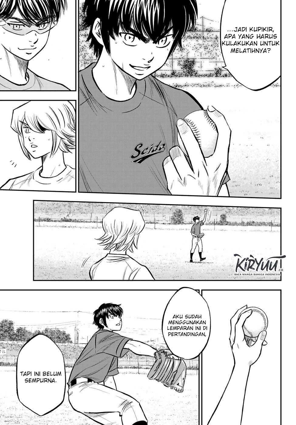 Diamond no Ace Act 2 Chapter 220 - halaman 12