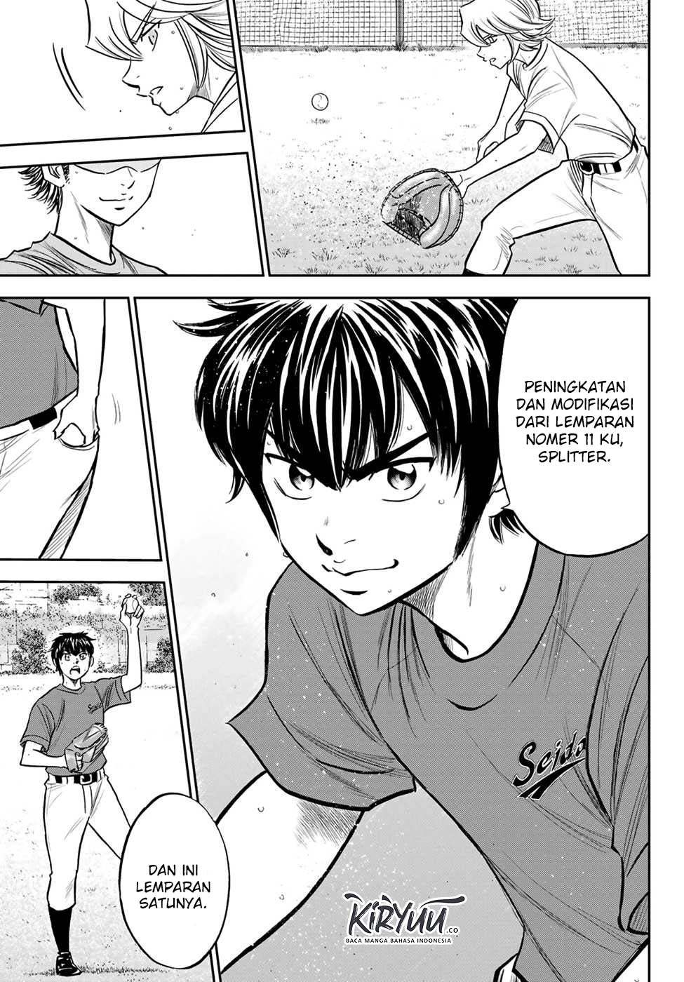 Diamond no Ace Act 2 Chapter 220 - halaman 14