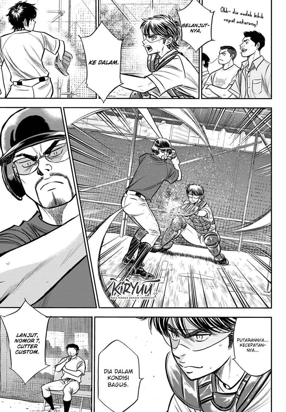 Diamond no Ace Act 2 Chapter 221 - halaman 10