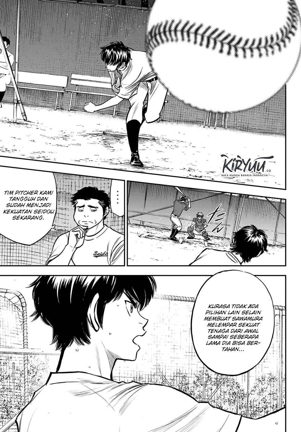 Diamond no Ace Act 2 Chapter 221 - halaman 12
