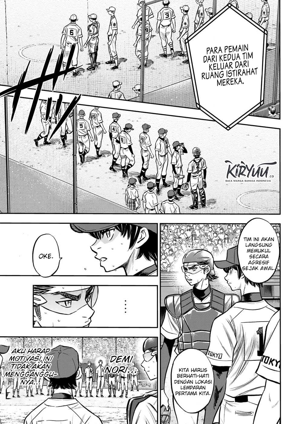 Diamond no Ace Act 2 Chapter 223 - halaman 17
