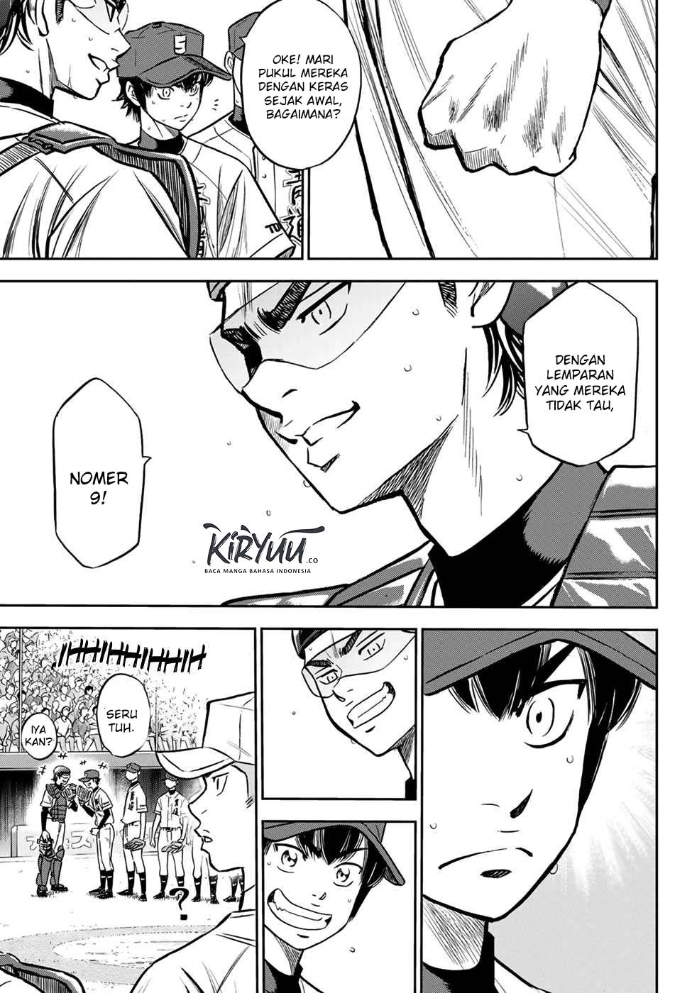 Diamond no Ace Act 2 Chapter 223 - halaman 19