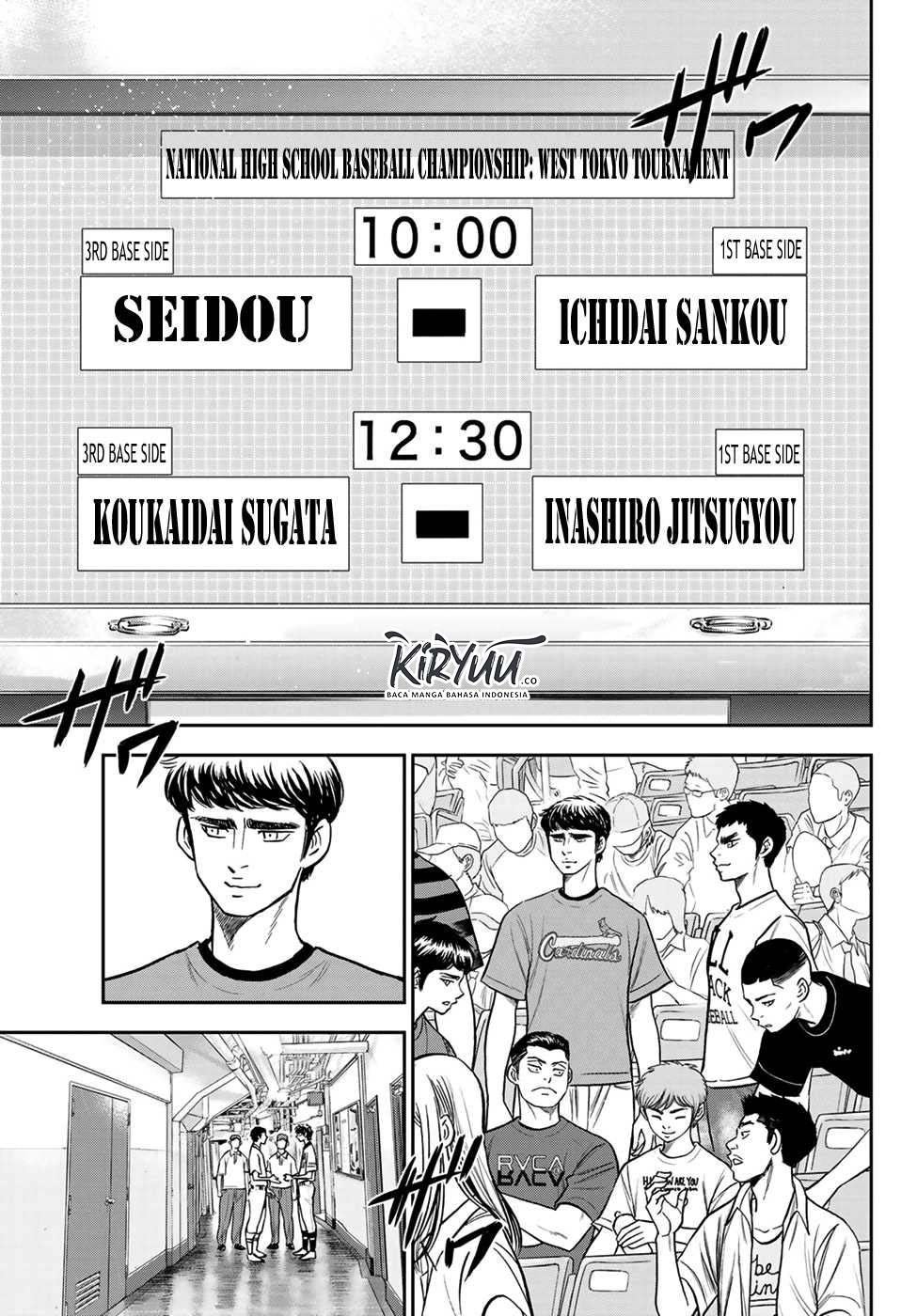 Diamond no Ace Act 2 Chapter 223 - halaman 8