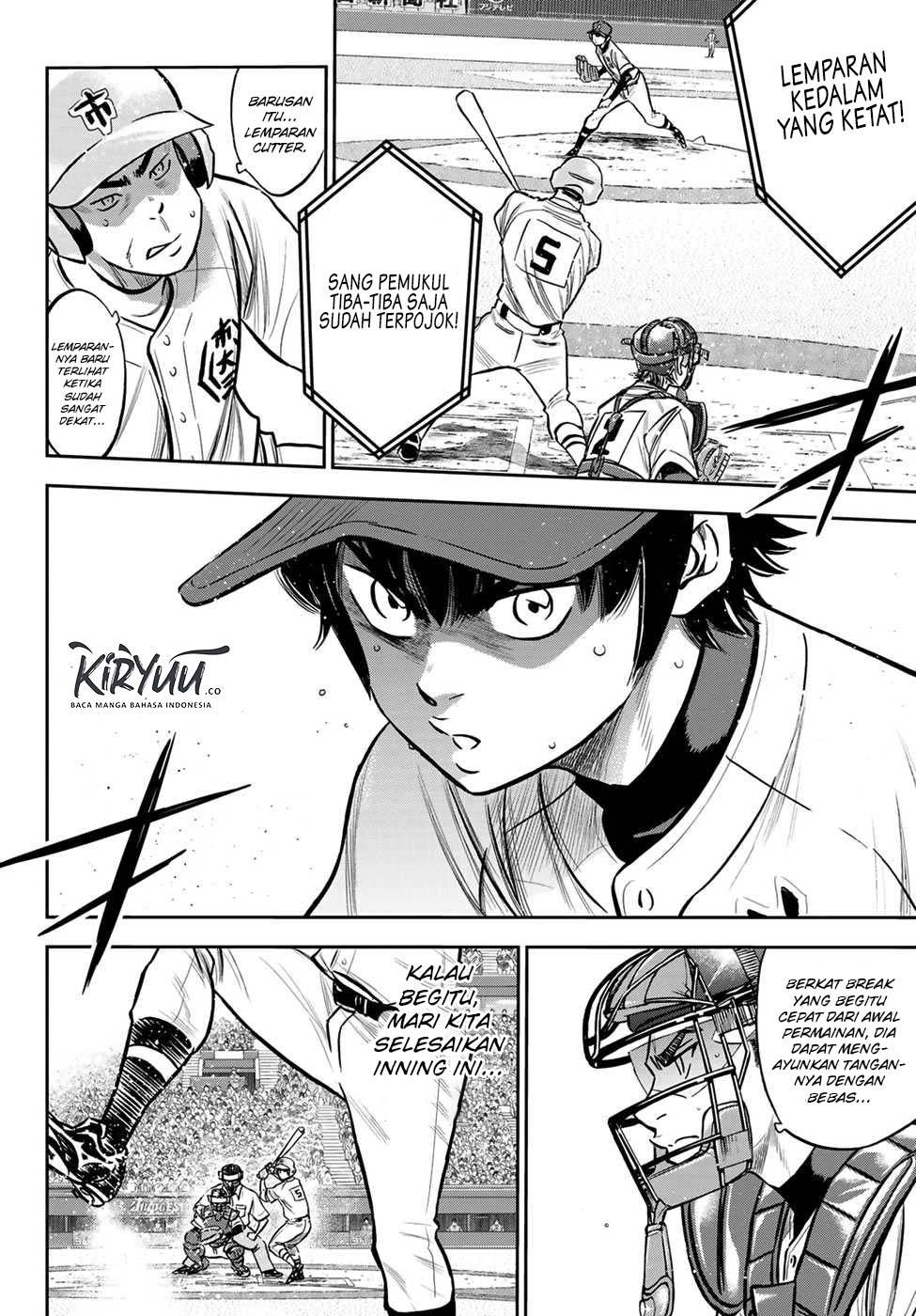 Diamond no Ace Act 2 Chapter 225 - halaman 10