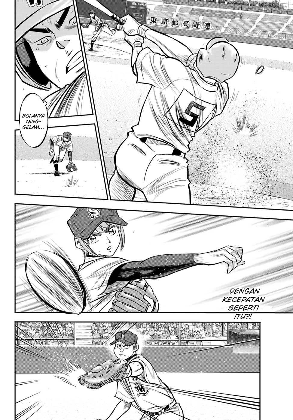 Diamond no Ace Act 2 Chapter 225 - halaman 12