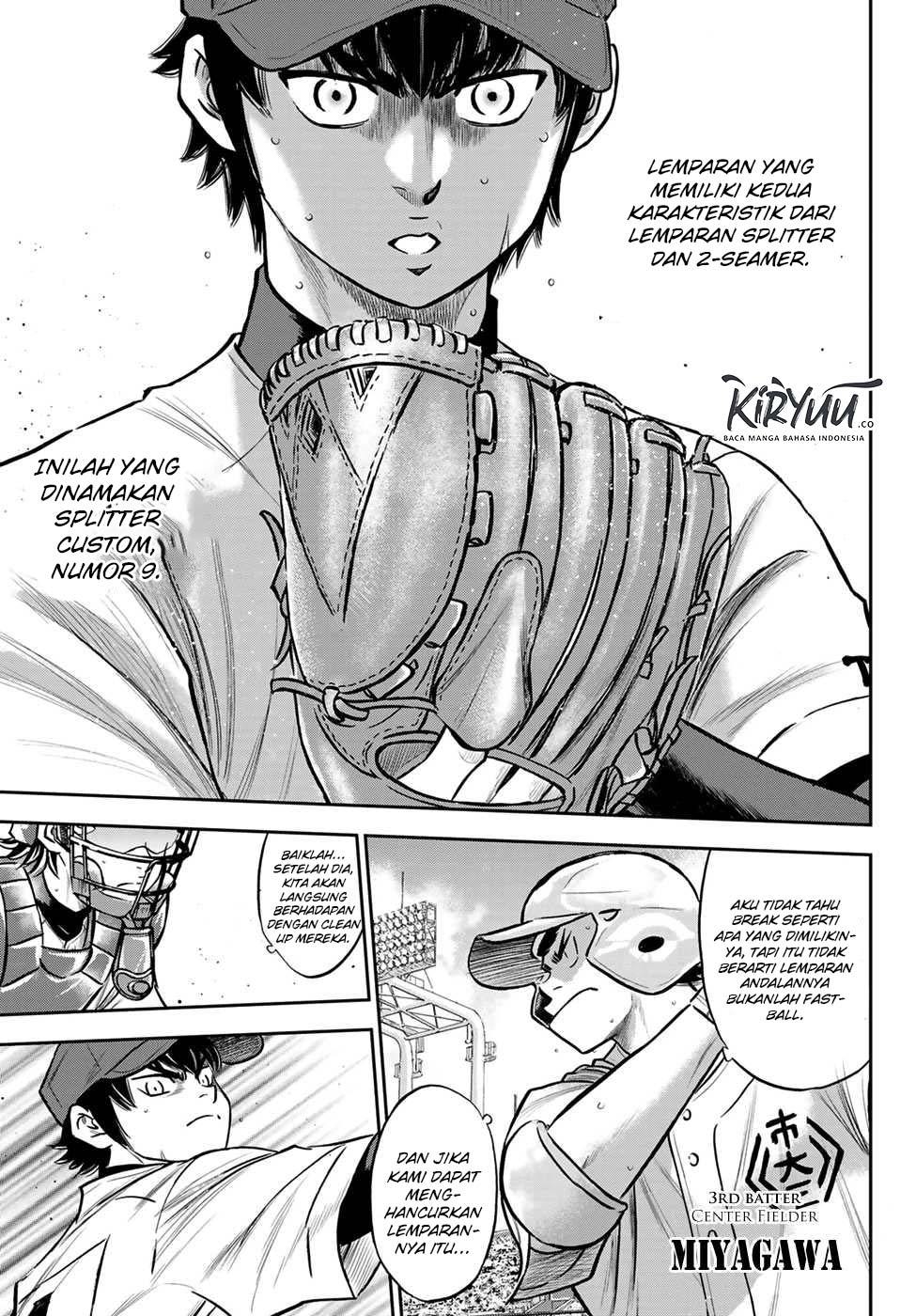 Diamond no Ace Act 2 Chapter 225 - halaman 15