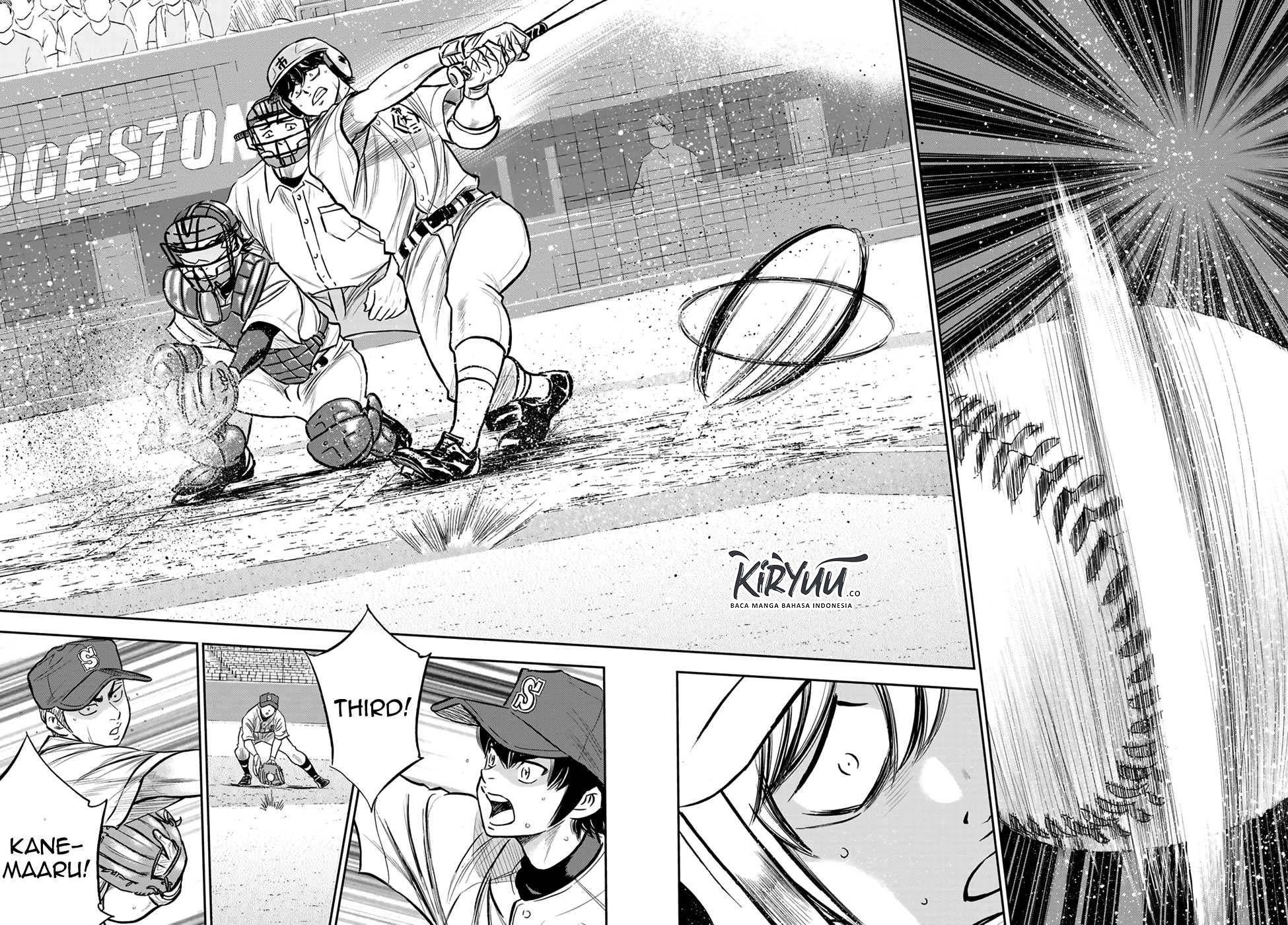 Diamond no Ace Act 2 Chapter 225 - halaman 3