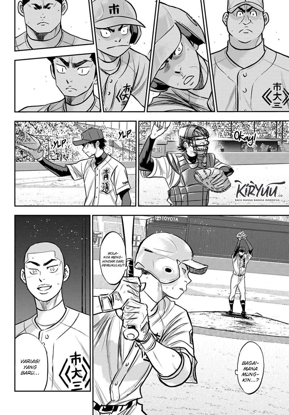 Diamond no Ace Act 2 Chapter 225 - halaman 8
